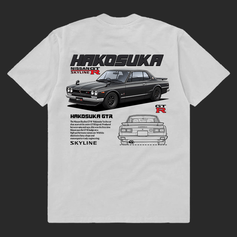 Template Skyline Hakosuka t-shirt design