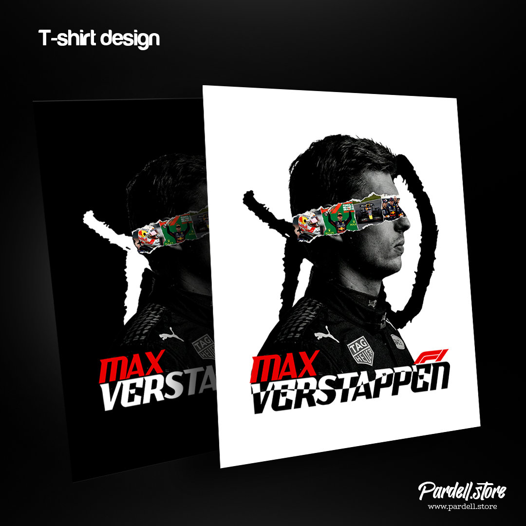 Digital File - Max Verstappen racer t-shirt design