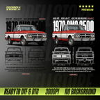Digital File - Car t-shirt design GMC Sierra 2500