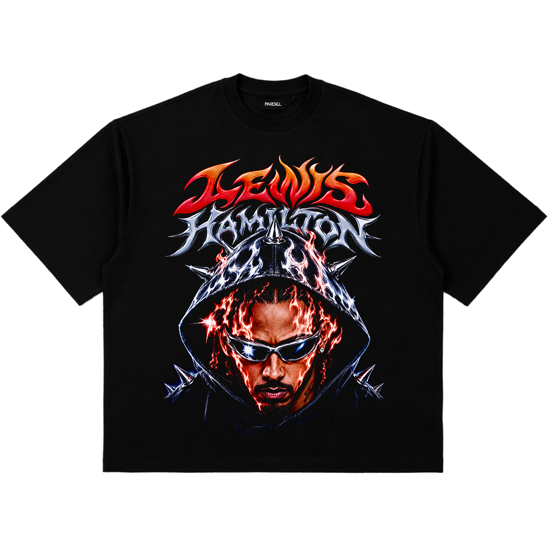 Digital File - Lewis Hamilton Infernal tshirt design