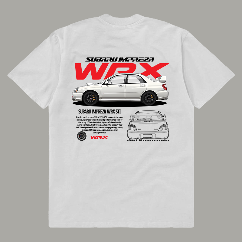 Template Subaru Impreza t-shirt design