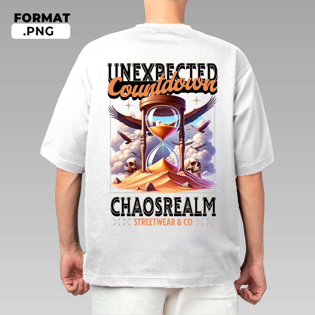 Unexpected Countdown - t-shirt design