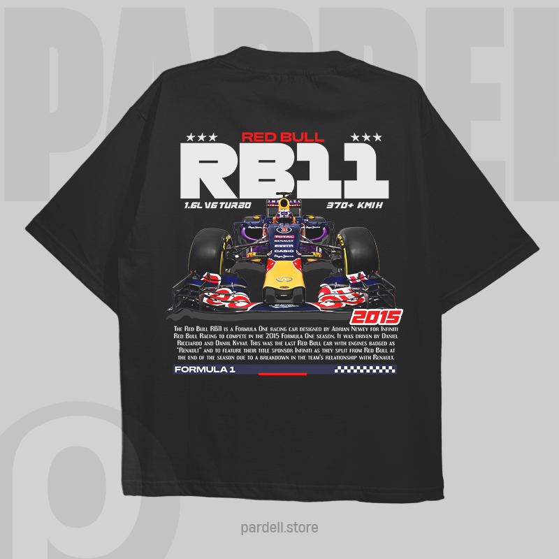 Template car RB11 F1 t-shirt design