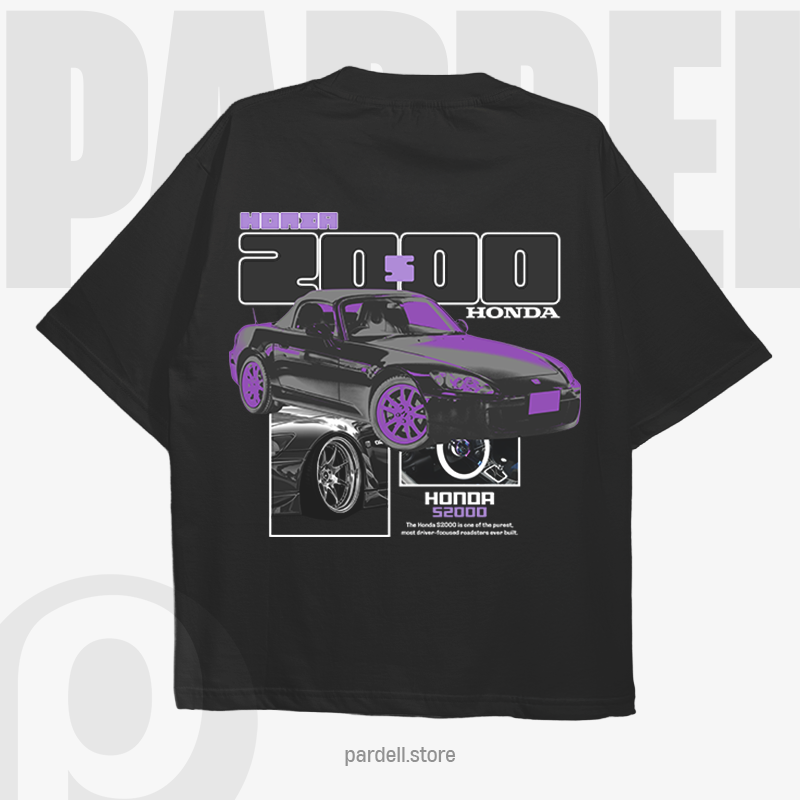 Template design Honda S2000 t-shirt design