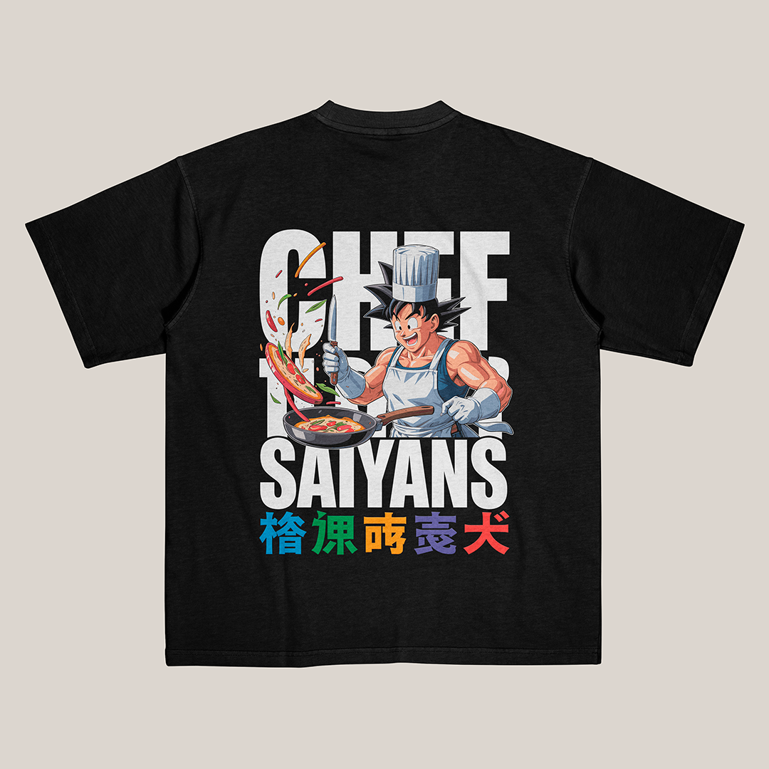 Saiyans DBZ - t-shirt design png