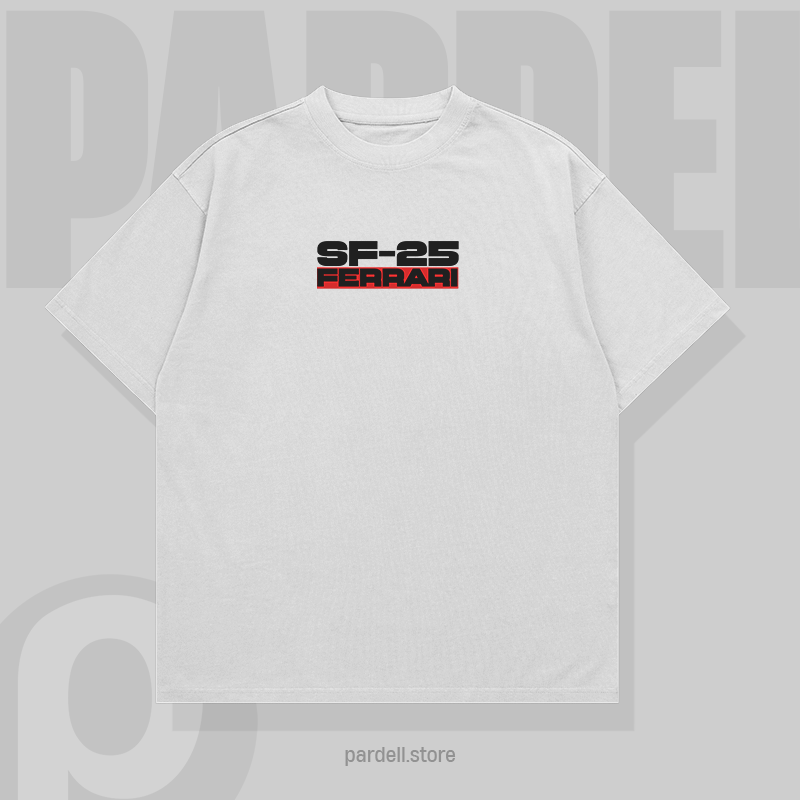 Template car SF-25 f1 t-shirt design