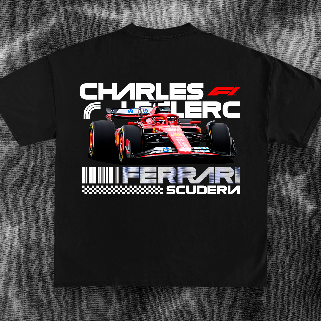 F1 t-shirt design - CHARLES