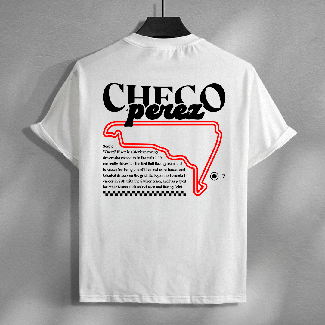 F1 design for printing on t-shirts - CHECO