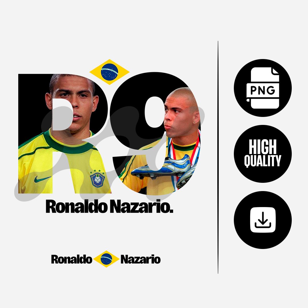 Football t-shirt design - RONALDO R9