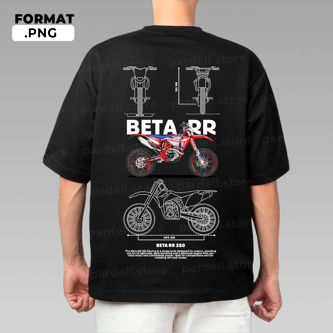 BETA RR 350 - t-shirt design