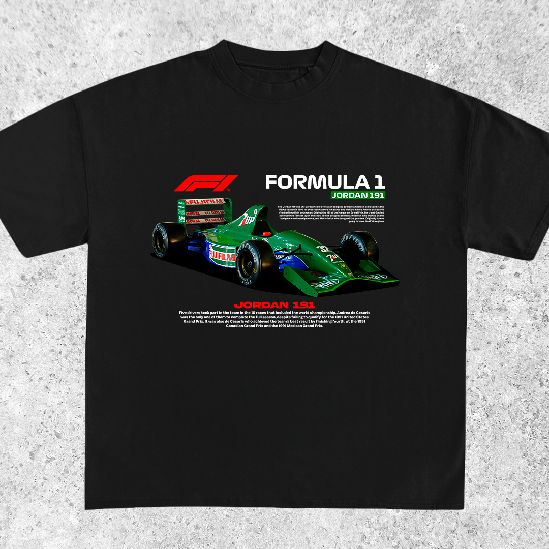 Formula 1 Jordan 191 - t-shirt design