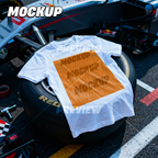 F1 Racing Mockup t-shirt