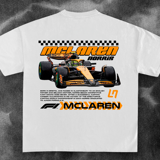 F1 car t-shirt design - NORRIS