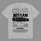 Template car Nissan 350z t-shirt design