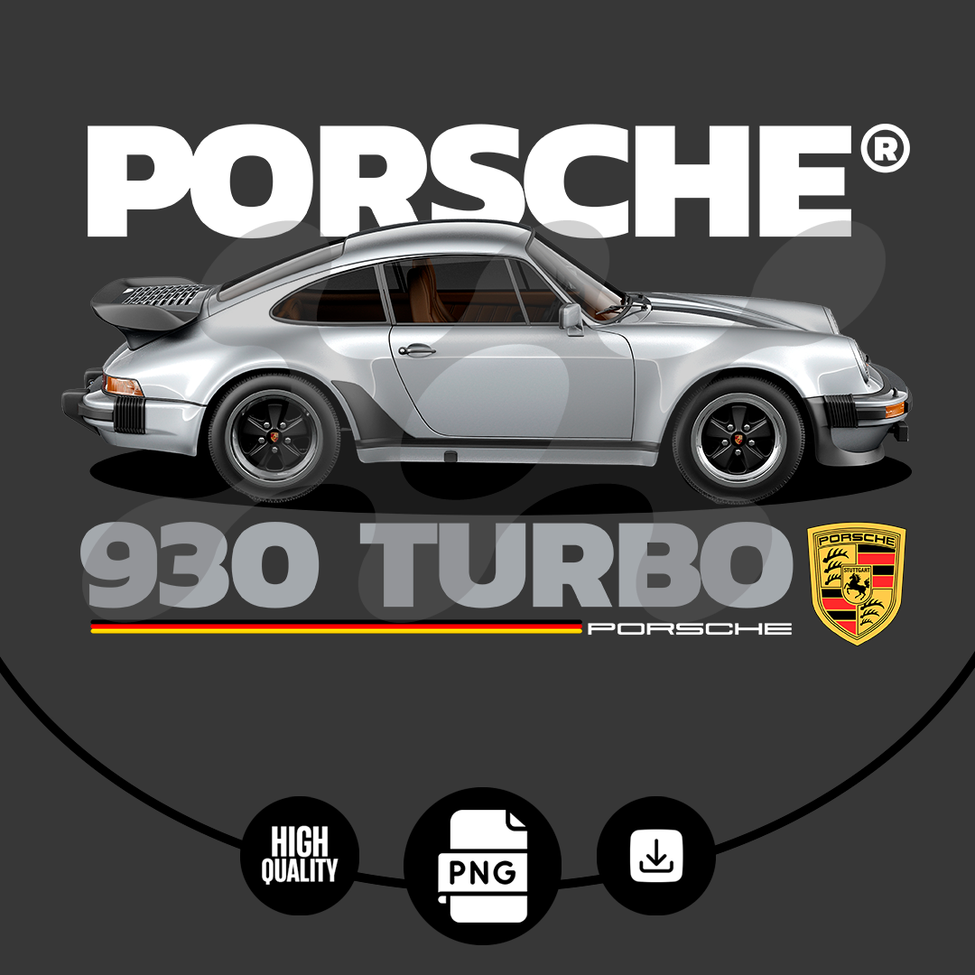 Car t-shirt design - 930 TURBO