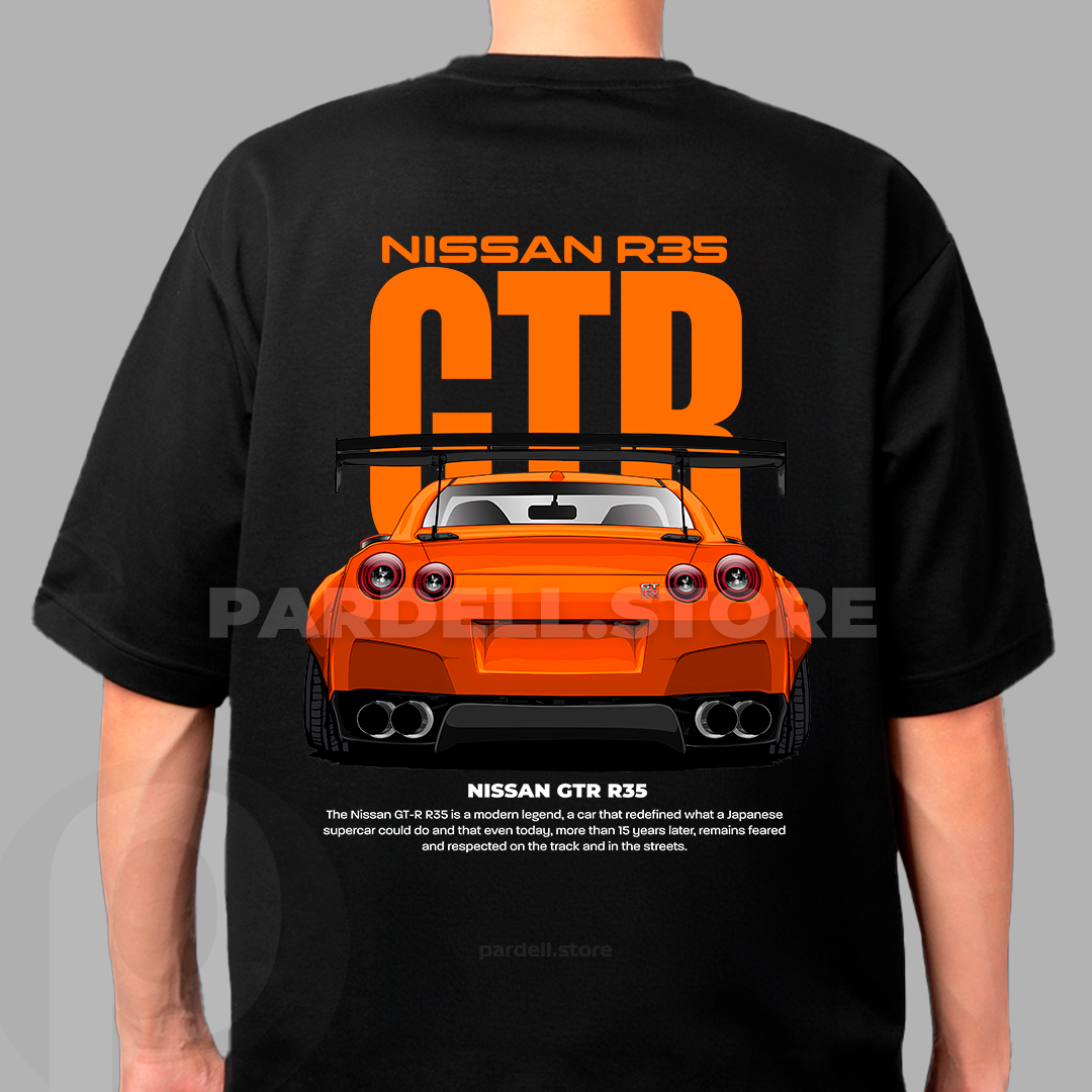 GTR R-35 - t-shirt design png