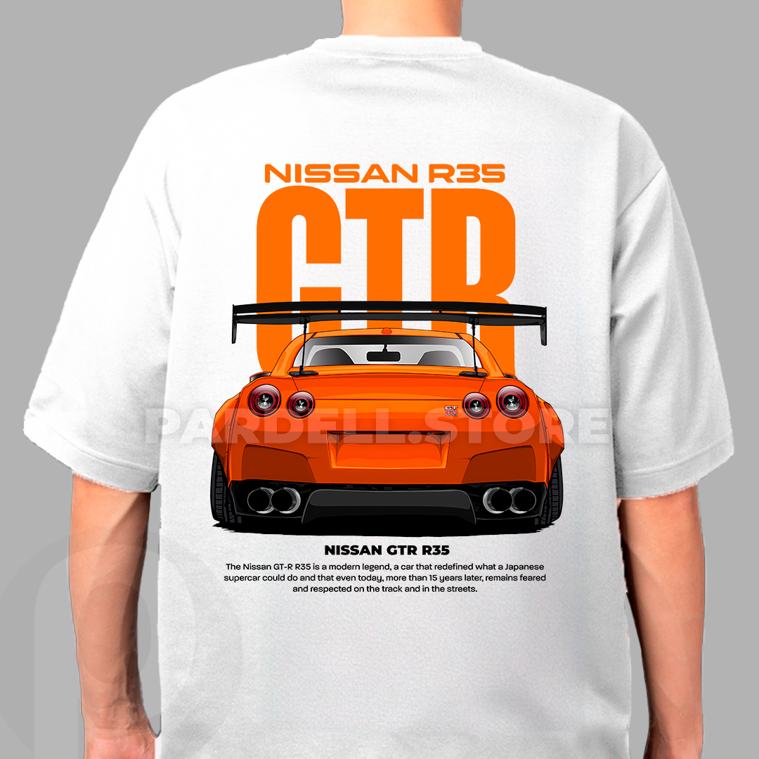 GTR R-35 - t-shirt design png