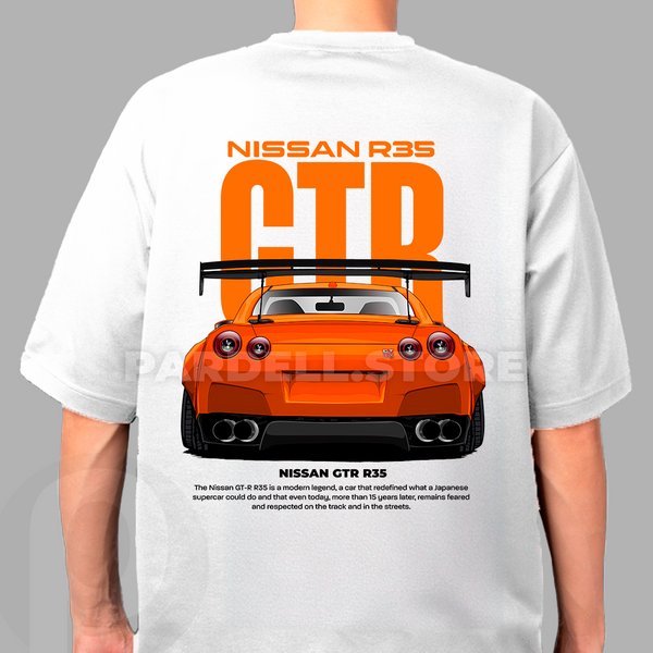 GTR R-35 - t-shirt design png