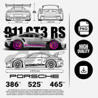 Motor passion shirt design – digital art