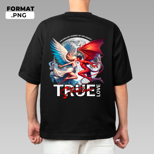 True Love - t-shirt design