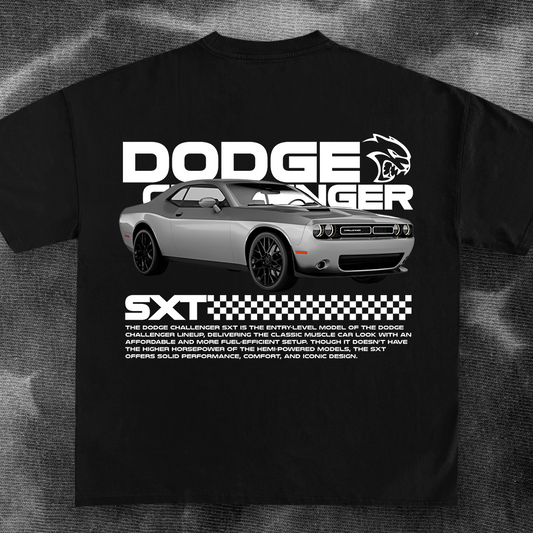 Car t-shirt design - CHALLENGER