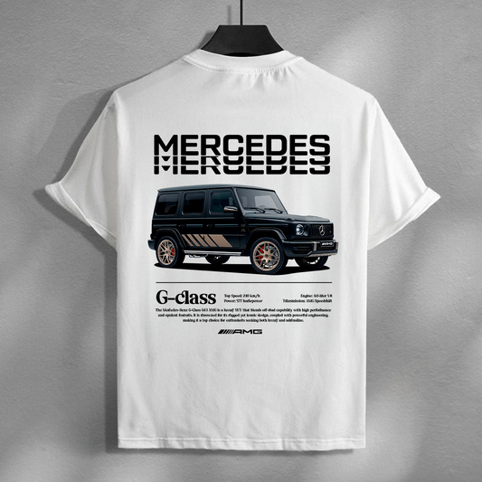 car t-shirt design - mercedes benz g-class