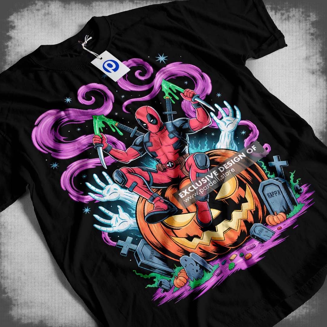 Digital illustration T-shirt design – Japanese pop culture inspired