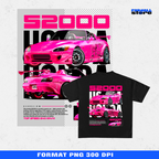 Car culture T-shirt artwork – digital product