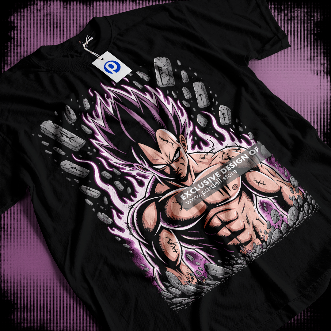 Digital illustration T-shirt design – Japanese pop culture inspired