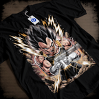 Digital illustration T-shirt design – Japanese pop culture inspired