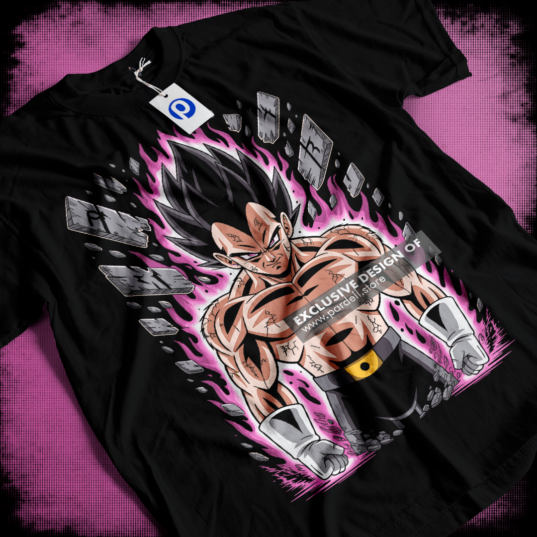 Digital illustration T-shirt design – Japanese pop culture inspired