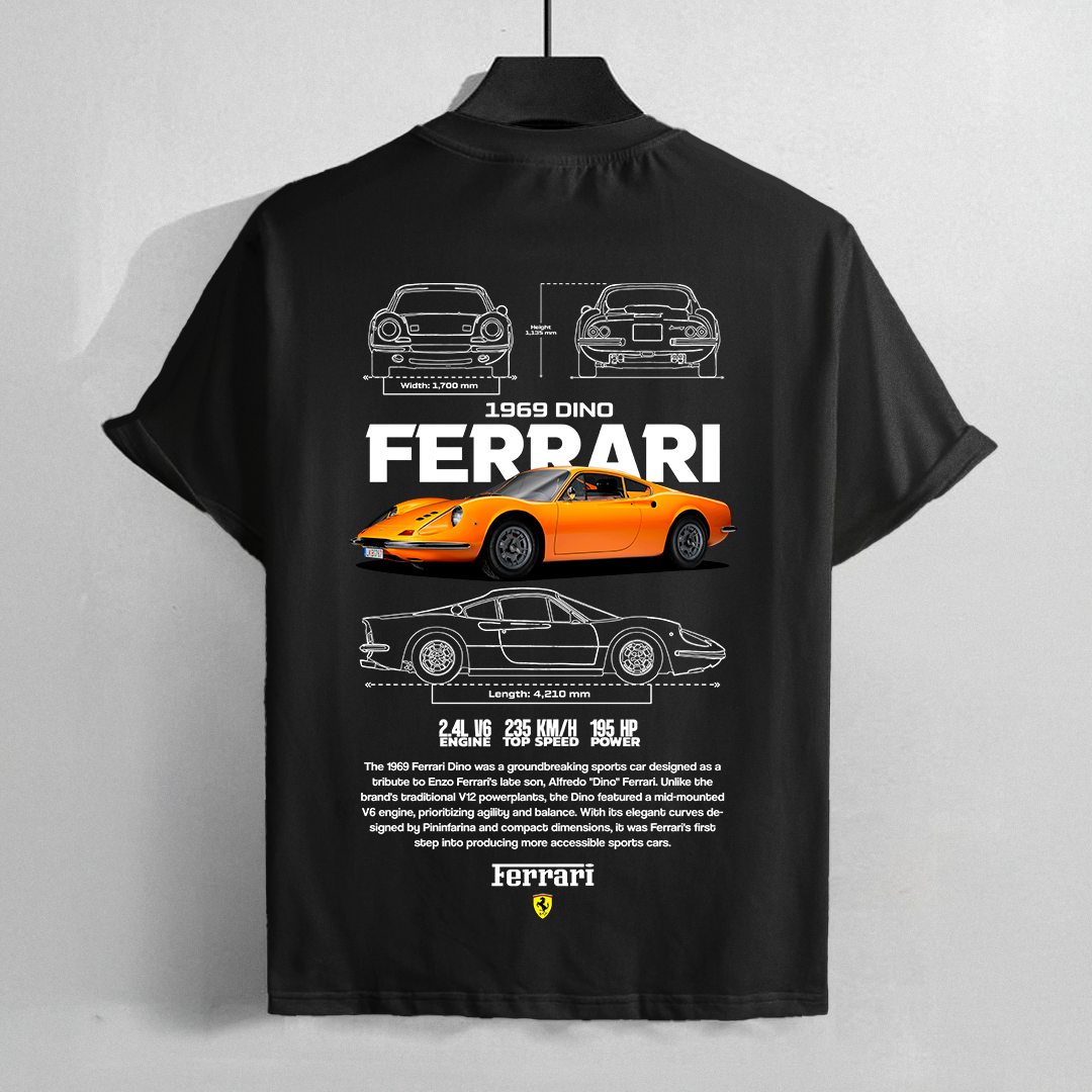 Car t-shirt design - DINO