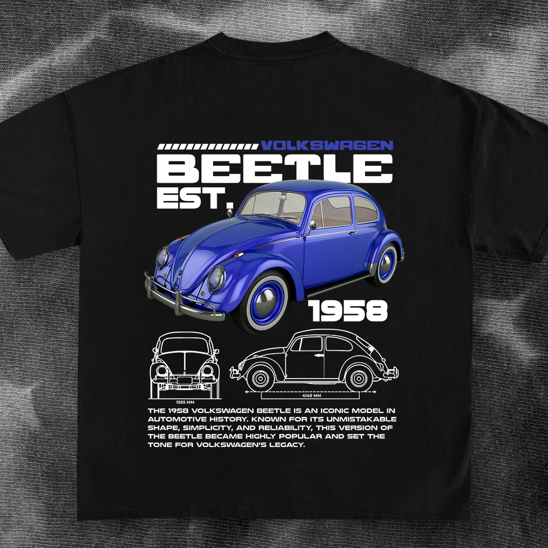 Car t-shirt design - VW Beetle