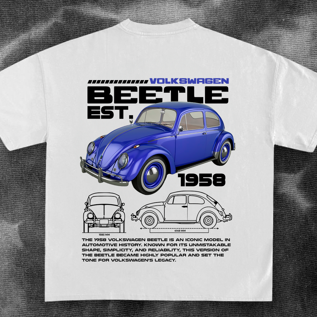 Car t-shirt design - VW Beetle