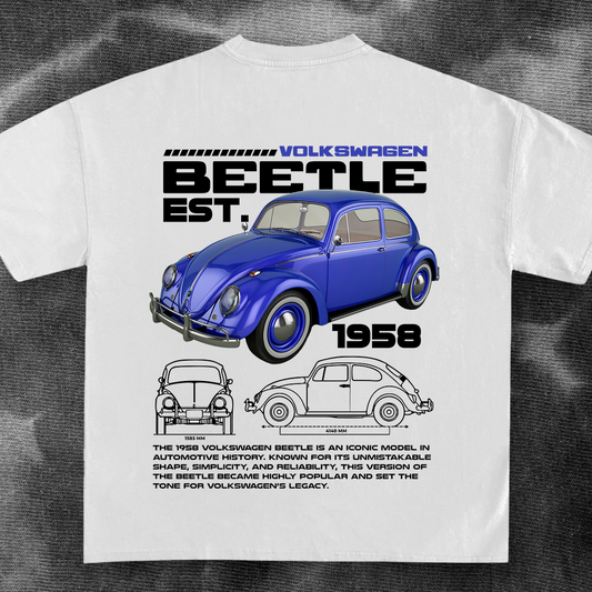 Car t-shirt design - VW Beetle