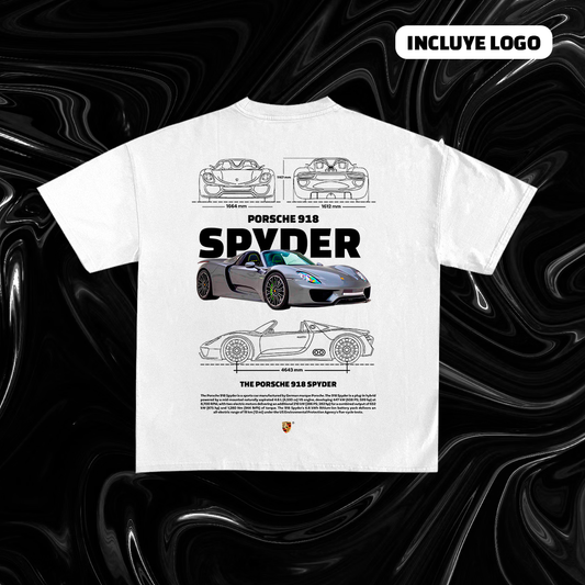 Porsche 918 Spyder t-shirt design