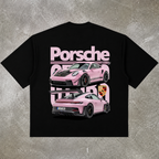 Porsche 911 gt3 rs pink t-shirt design