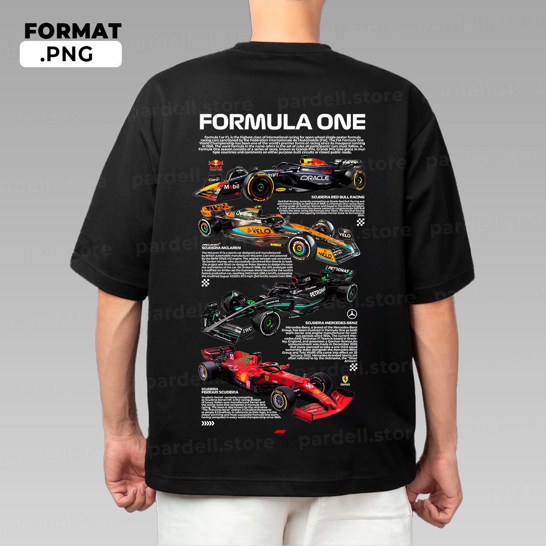 Formula 1 Scuderias / T-shirt design