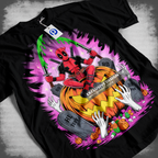 Digital illustration T-shirt design – Japanese pop culture inspired