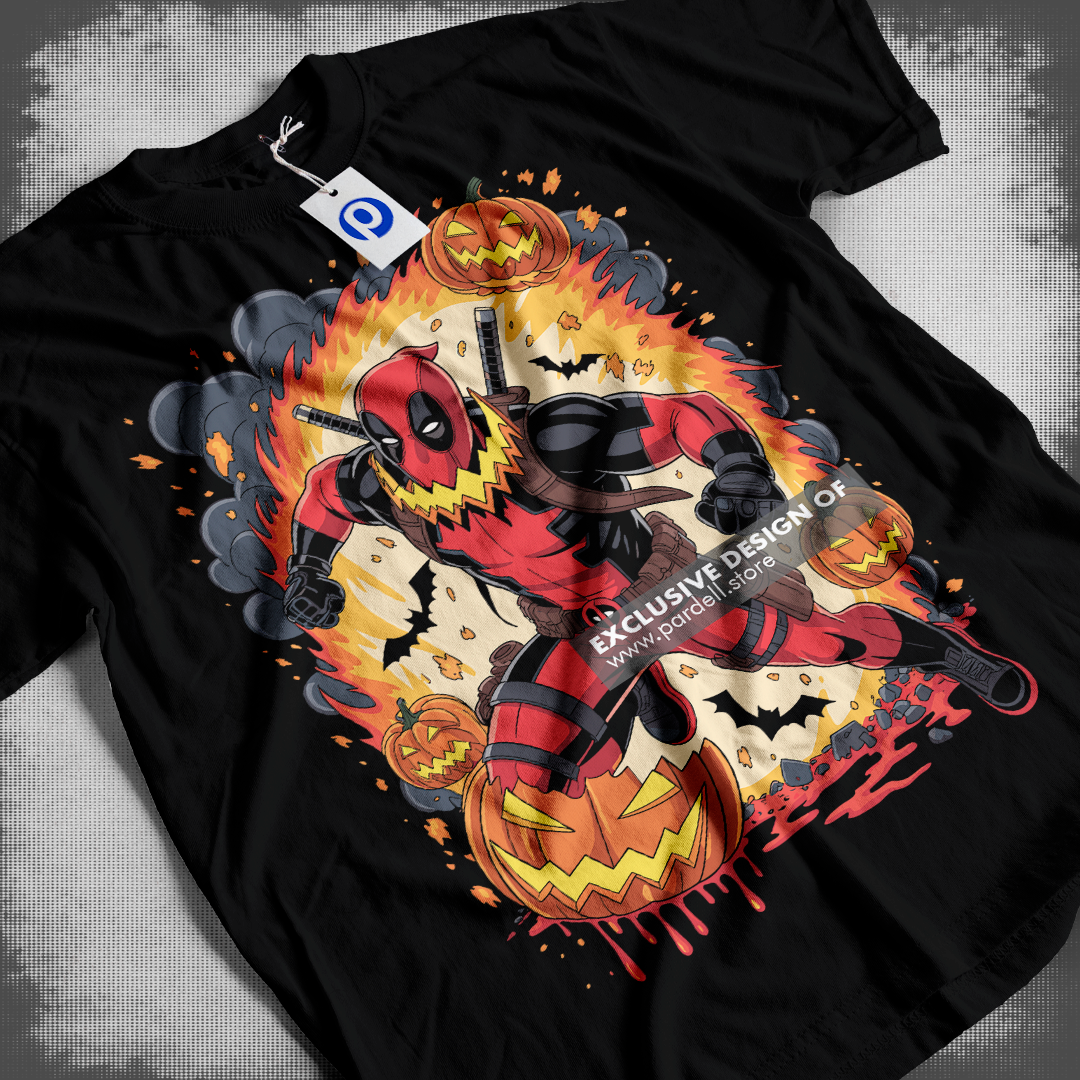 Digital illustration T-shirt design – Japanese pop culture inspired