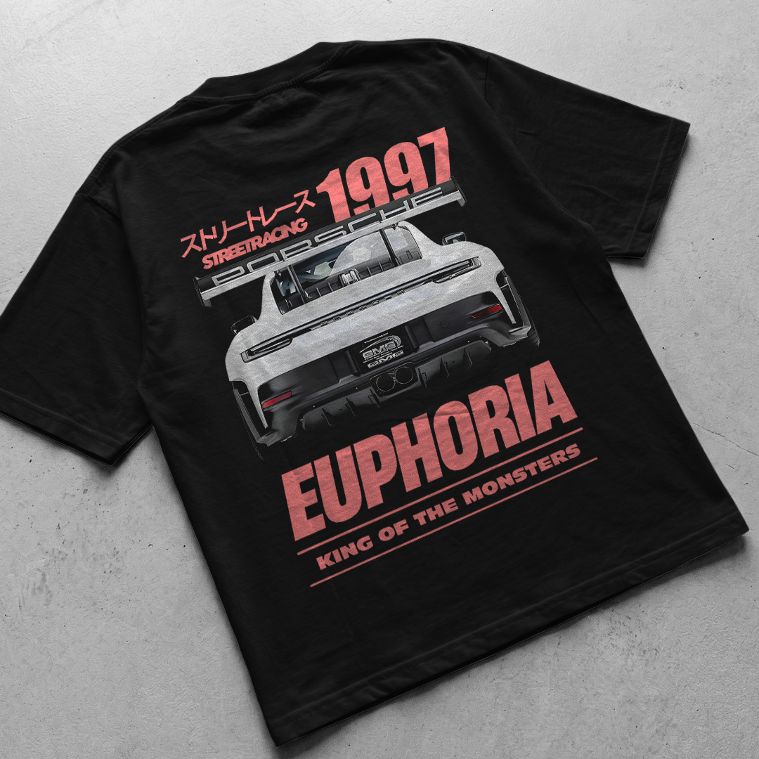 Digital File - StreetRacer Euphoria Porsche t-shirt design
