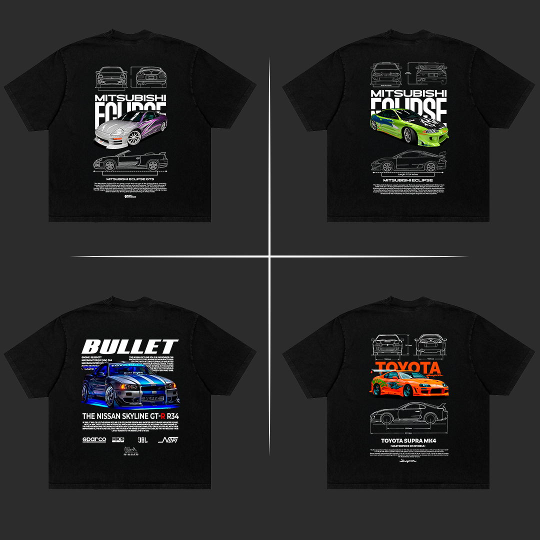 Underground racing culture T-shirt design – printable file