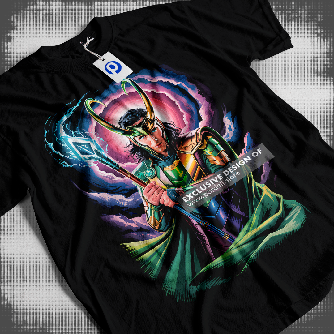 Loki Mxrvel - t-shirt design png
