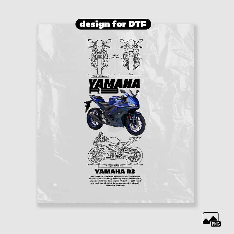 Motor passion T-shirt artwork – digital file