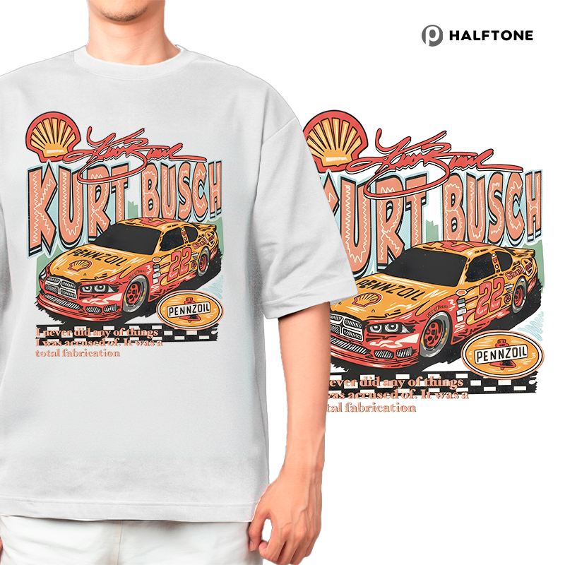 Kurt Busch t-shirt design