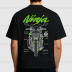 Digital file - Motorcycle ZH2 t-shirt design