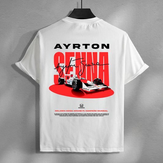 Graphic for print of Ayrton Senna #1 - t-shirt design