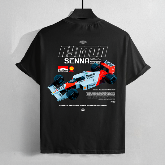 Graphic for print of Ayrton Senna #1 - t-shirt design