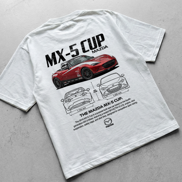 Car t-shirt design Mazda MX-5 Cup