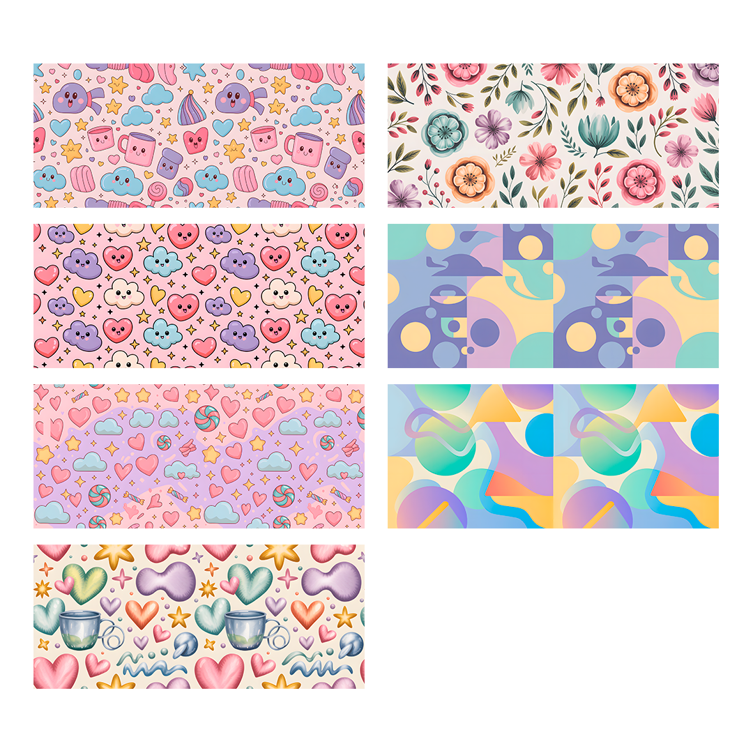 40 Plantillas de Mugs para sublimar